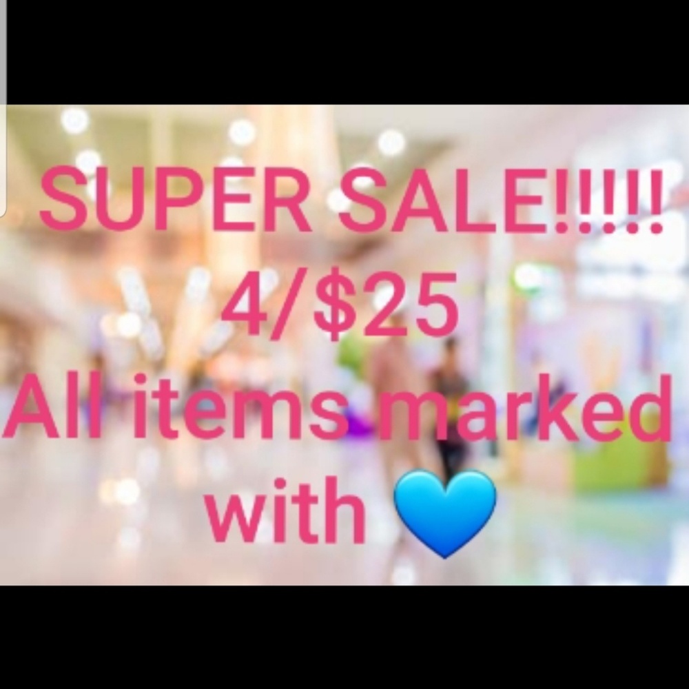 💙SUPER SALE!!! 💙 4/$25